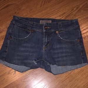Denim shorts size 5